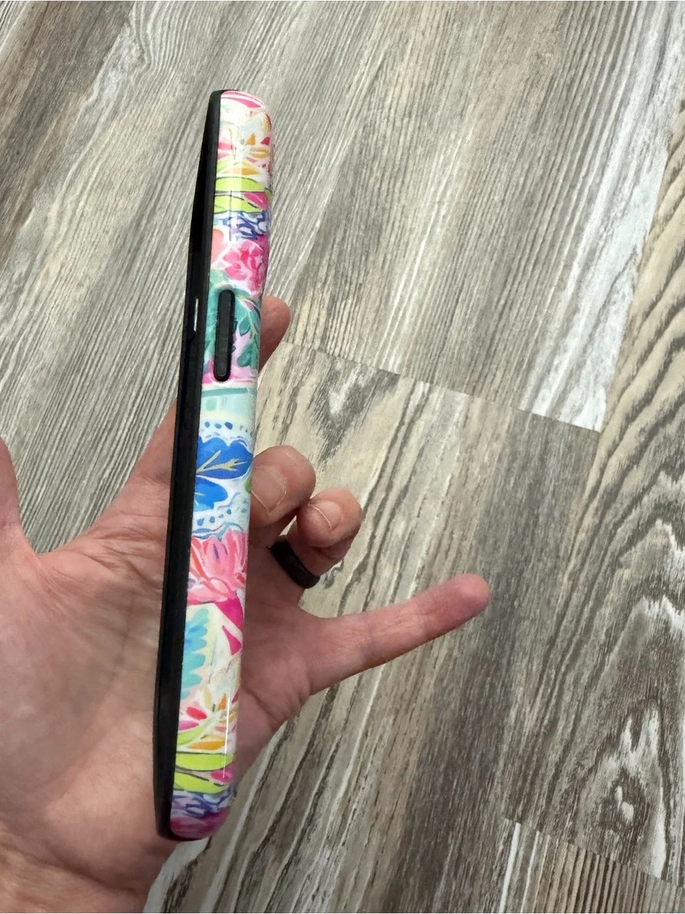Tropical/Floral Multicolor Protective Phone Case - 14 Pro